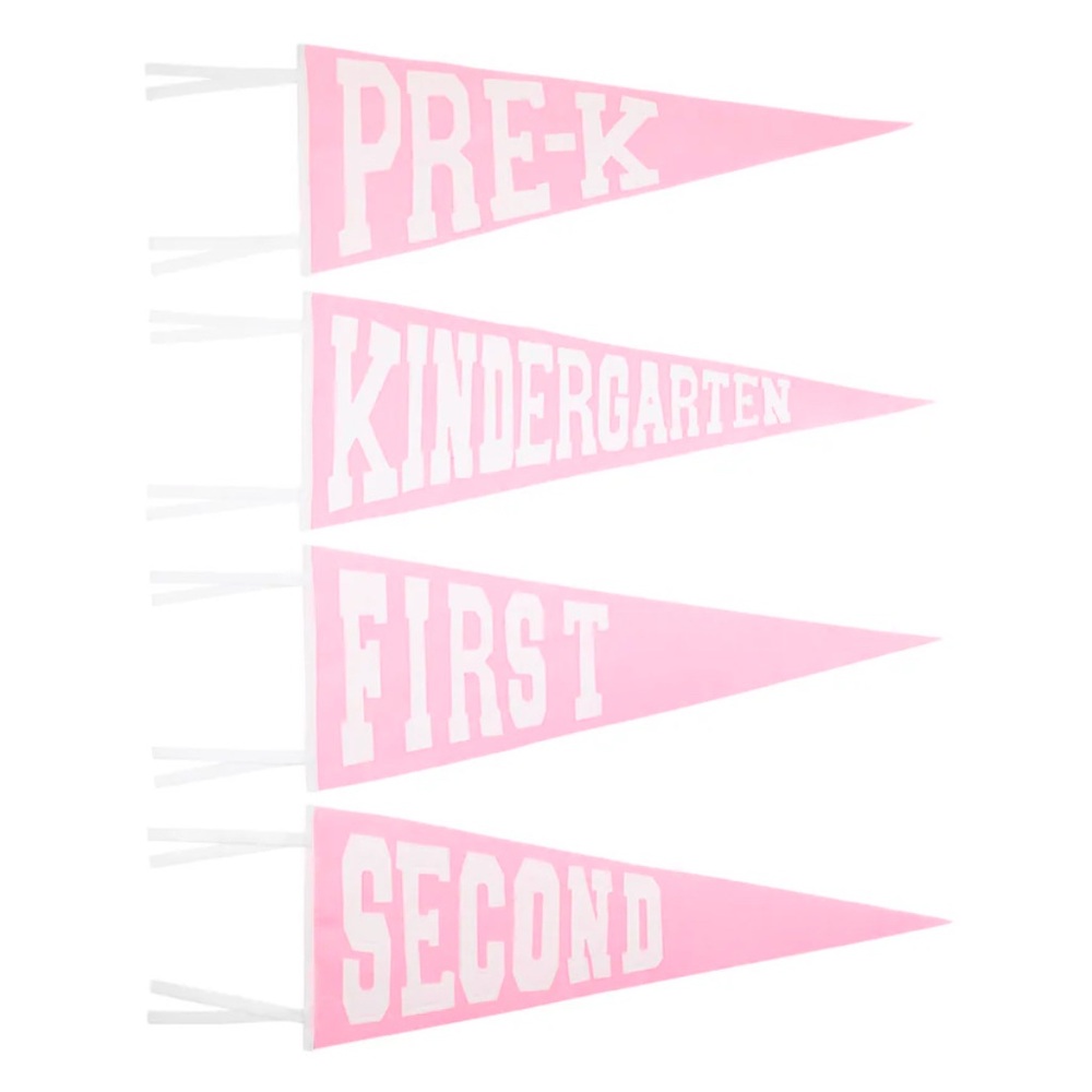 The Beaufort Bonnet Co TBBC 1st First Grade Pink Pennant